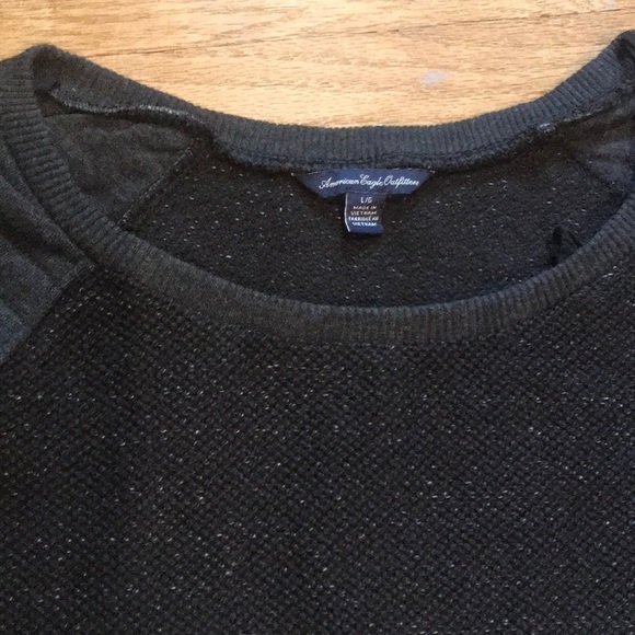American Eagle EUC Moto Crew Sweatshirt - Picture 3 of 8